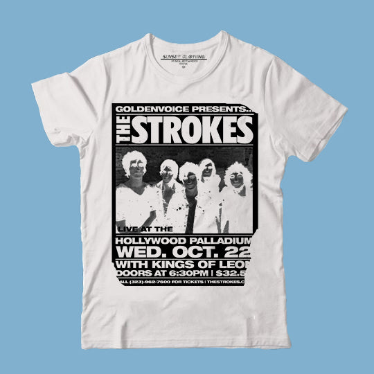 The Strokes - Playera Blanca