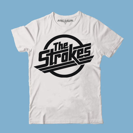 The Strokes - Playera Logo Blanco