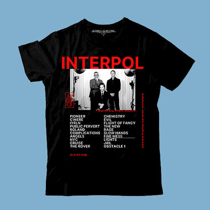 Playera Interpol