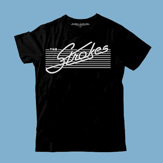 The Strokes - Playera Negra Logo